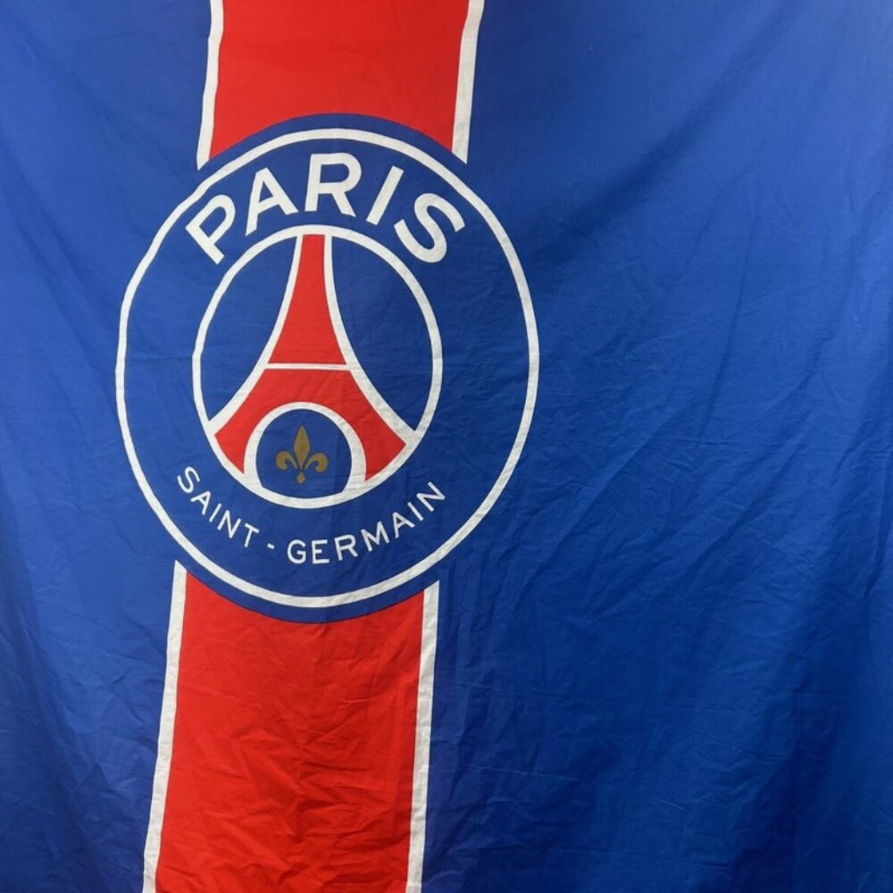 Paris Saint-Germain FC Doona Duvet Cover Bedding Soccer Size Queen 100% Cotton